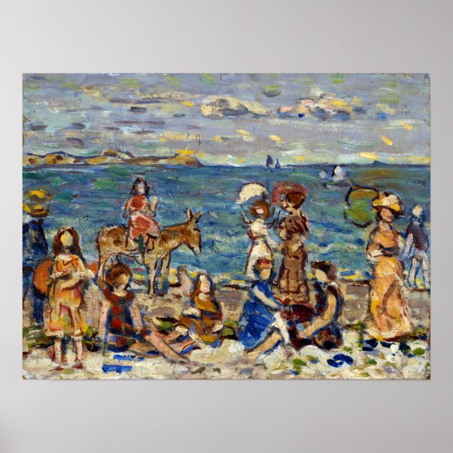 Prendergast - At The Beach Poster (Front)
