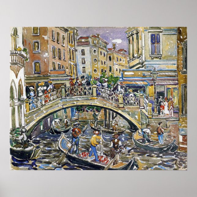 Prendergast - Canal 1912 Poster (Front)