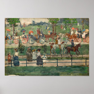 Prendergast - Central Park Poster