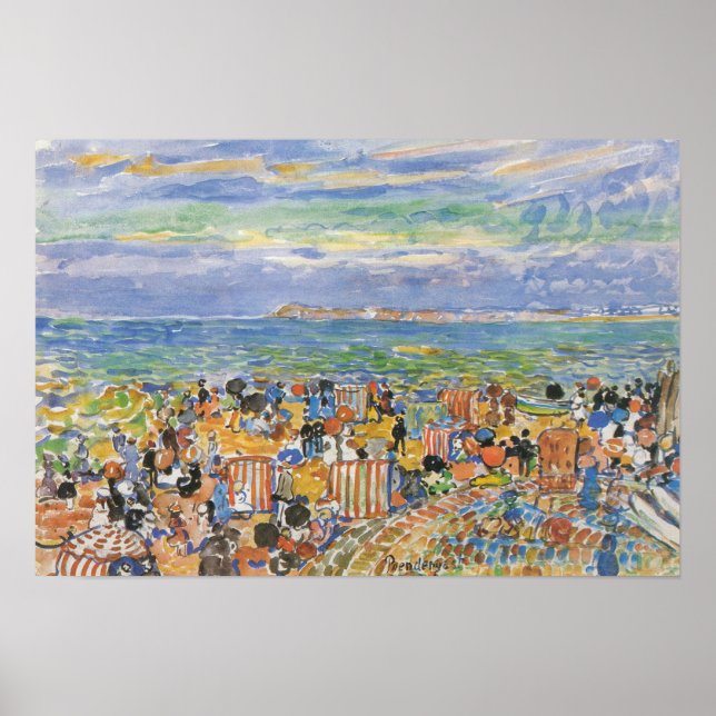 Prendergast - St. Malo 1907 Poster (Front)