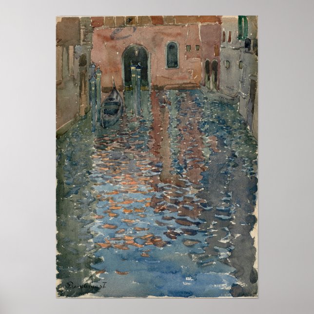 Prendergast - Venetian Canals Poster (Front)