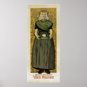 Prenez de Cacao Van Houten Poster