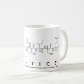 Prentice peptide name mug (Front Right)