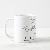 Prentice peptide name mug (Left)