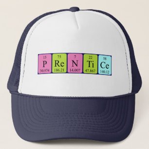 Prentice periodic table name hat