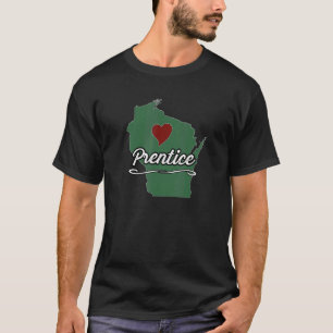 PRENTICE Wisconsin WI USA City State Souvenir T-Shirt