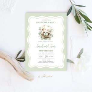 Prep the Nest Baby Shower Invitation