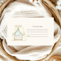 Prep the Nest Baby Shower Note for Baby