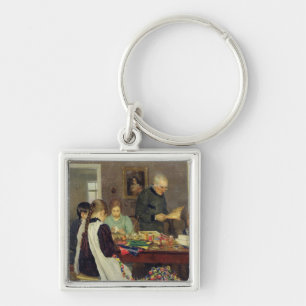 Preparation for Christmas, 1896 Key Ring