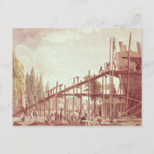 Preparation for War to Defend Commerce Postcard