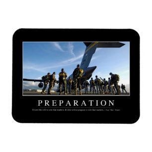 Preparation: Inspirational Quote Magnet