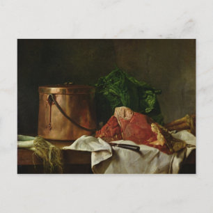 Preparations for a Stew Postcard