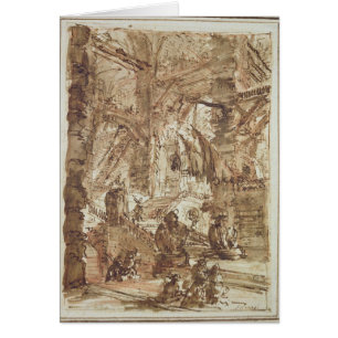 Preparatory drawing for plate number VIII