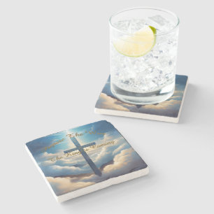 Prepare the Way Stone Coaster