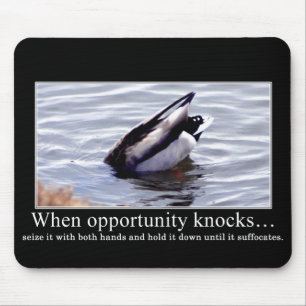 Prepare yourself for new opportunities mouse mat