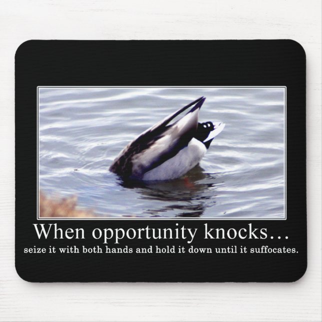 Prepare yourself for new opportunities mouse mat (Front)