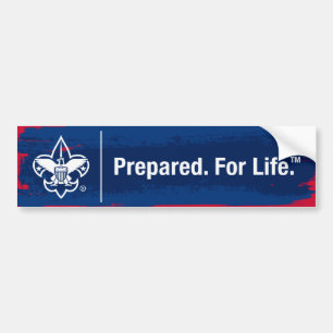 Prepared. For Life Bumper Sticker