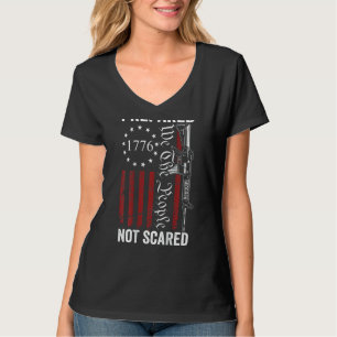 Prepared Not Scared 2nd Amendment Ar15 Rifle Pro T-Shirt