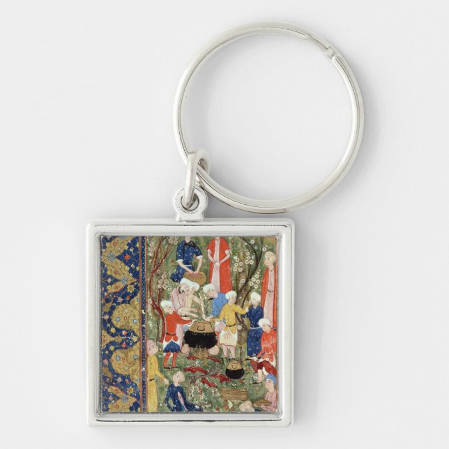 Preparing a meal key ring (Front)