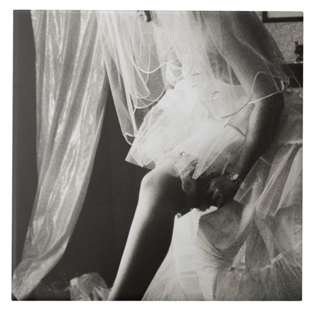 <Preparing> by Kim Koza Tile (Front)