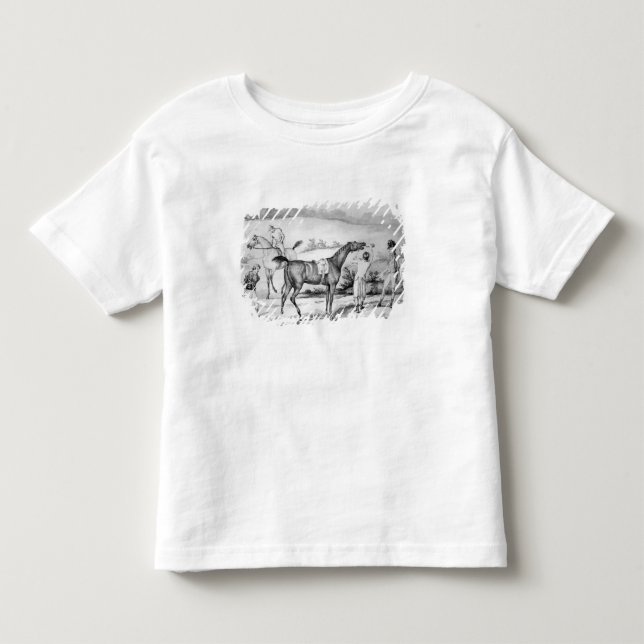 Preparing for a Race Toddler T-Shirt (Front)