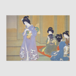 Preparing to Dance by Uemura Shoen Tissue Paper