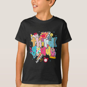 Preppy 3rd Grade Dream Team Back To School Teacher T-Shirt