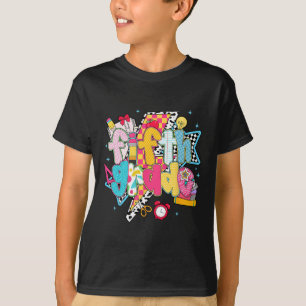 Preppy 5th Grade Dream Team Back To School Teacher T-Shirt