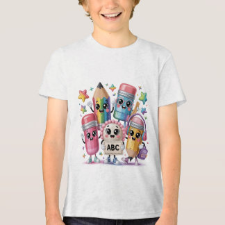Preppy Back to School Dumpling Tri-Blend Shirt