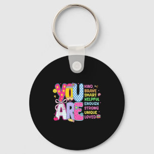 Preppy Back To School First Day Of School You Are Key Ring