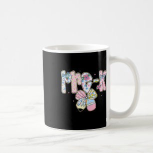 Preppy Back To School Floral Pre-k Cute Coquette G Coffee Mug
