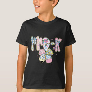 Preppy Back To School Floral Pre-k Cute Coquette G T-Shirt