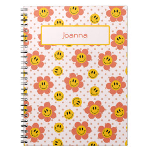 Preppy Back to School Gift for Girls Notebook