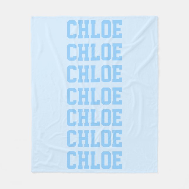 Preppy Blanket Blue (Front)