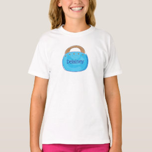 Preppy Blue Bermuda Bag Personalised T-Shirt