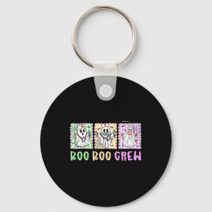 Preppy Boo Crew Nurse Halloween Costume Women Men Key Ring