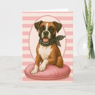 Preppy Boxer Life Card