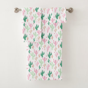 Preppy Cacti Towel Set