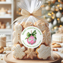 Preppy Christmas Baubles Ornaments