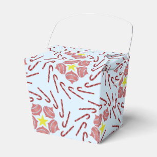 Preppy Christmas Pinwheel Favour Box