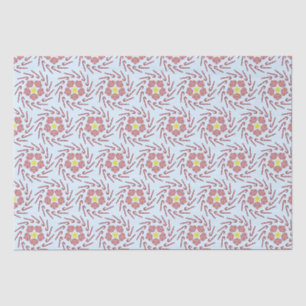 Preppy Christmas Pinwheel Tissue Paper