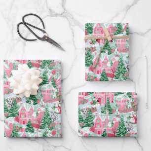 Preppy Christmas Wrapping Paper