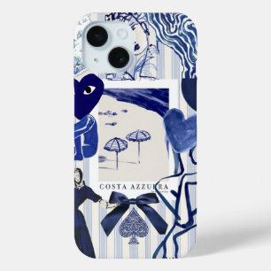 Preppy Collage, Trendy Summer Collage Phone case