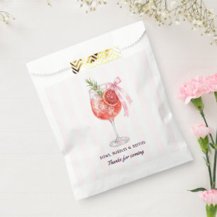 Preppy Coquette Bubbles & Besties Bachelorette Favour Bags