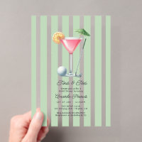 Preppy Country Club Martini Golf Bridal Shower