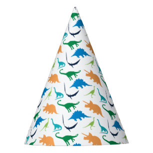Preppy Dinosaur Birthday Party Hats