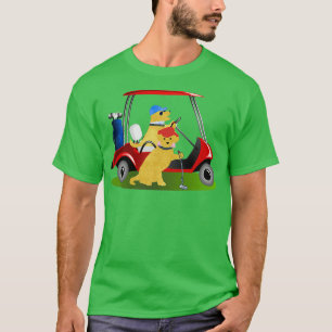 Preppy Dogs Golf T-Shirt