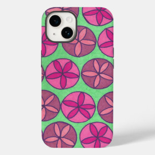 Preppy Flowers Case-Mate iPhone 14 Case