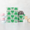 Preppy Green and Pink Wedding Gingham Pickleball