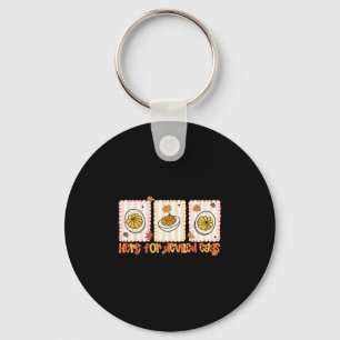 Preppy Here For Deviled Eggs Thanksgiving Men Wome Key Ring